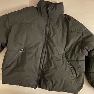 ZARA Black Down Jacket